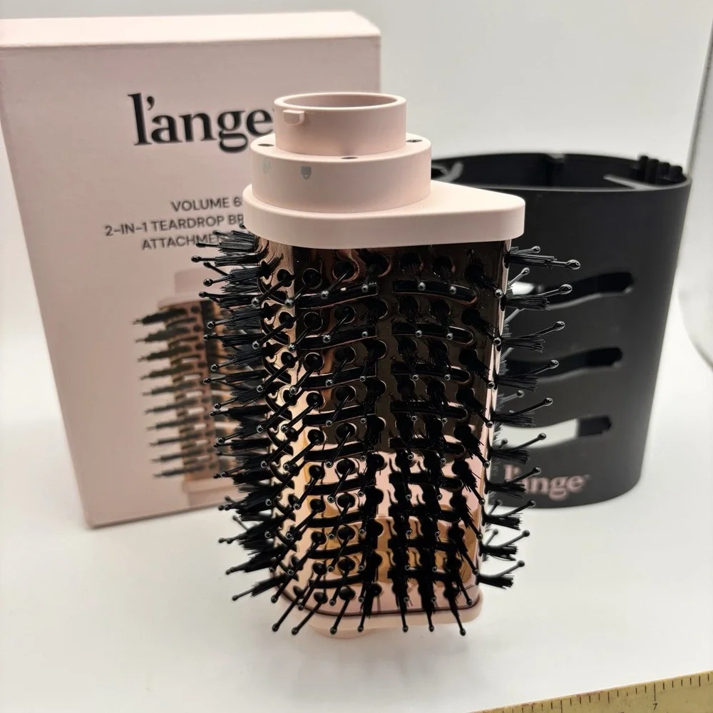 L'ANGE 60mm High Volume 2 IN 1 Hair Brush Dryer  Attachment Barrel BlushTearDrop